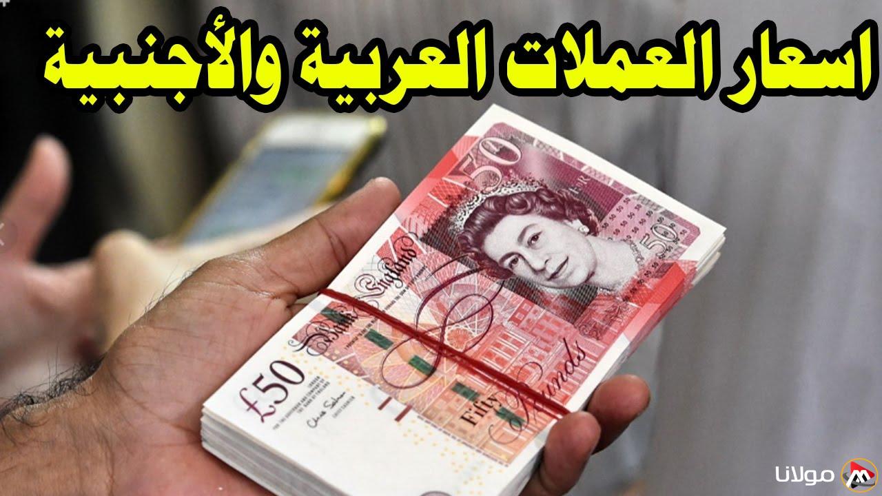 هبوط جديد لاسعار العملات اليوم في السوق السوداء في مصر مقابل الجنية