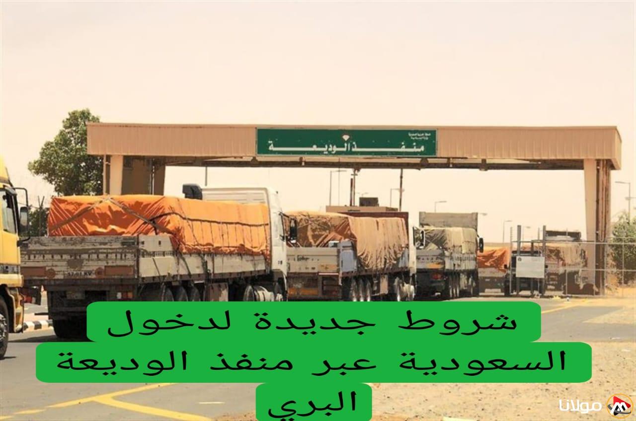 عاجل: السعودية تضع شروطاً جديدة لدخول اليمنيين عبر منفذ الوديعة البري إلى المملكة