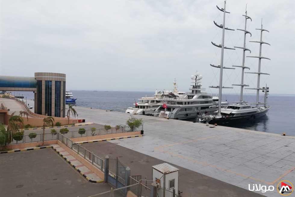 لليوم الثالث على التوالي.. إغلاق ميناء الغردقة البحري نتيجة الظروف الجوية السيئة