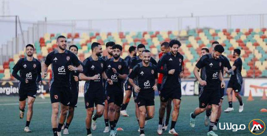 كواليس التدريب الأخير للأهلي قبل مواجهة الهلال السوداني في دوري أبطال أفريقيا