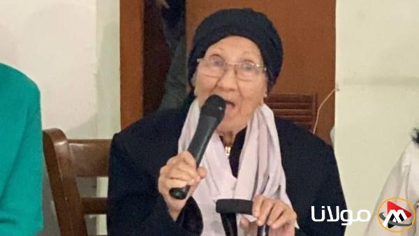عواطف حلمي تفضح سبب إقامتها في دار الفنانين خلال مؤتمر نقابة المهن التمثيلية | فيديو