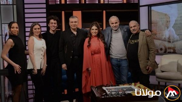 عائلة مسلسل حسبة عمري تستضيف في برنامج واحد من الناس في هذا التاريخ