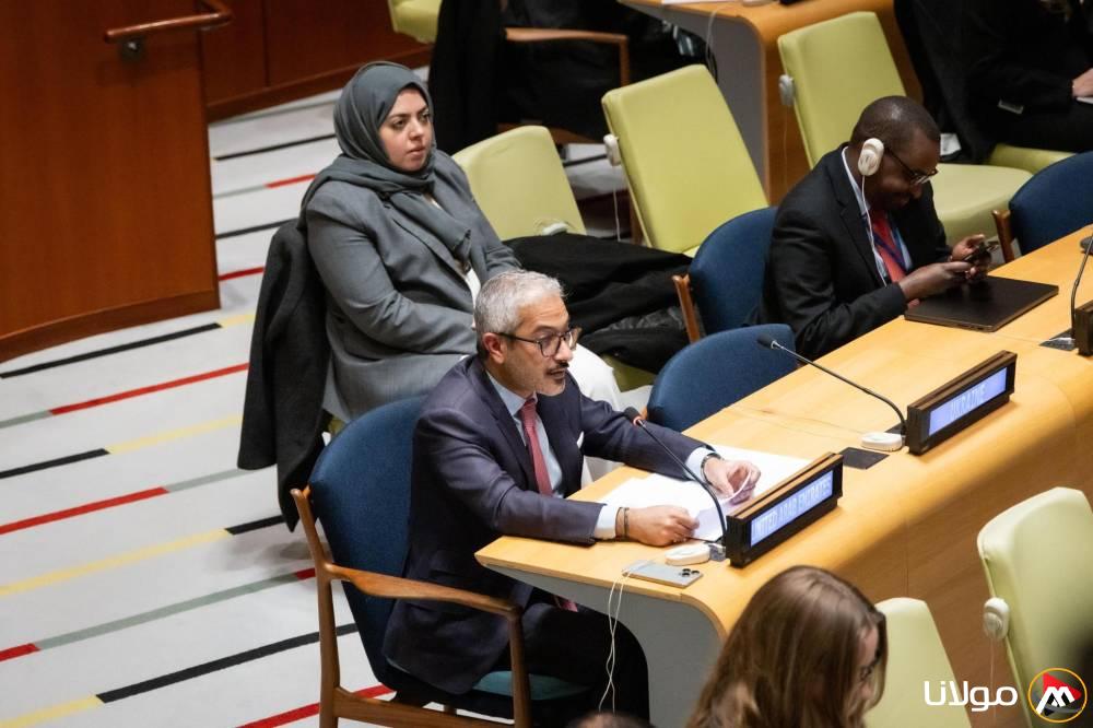 الإمارات تؤكد على ضرورة تعزيز عضوية فلسطين الكاملة في الأمم المتحدة.