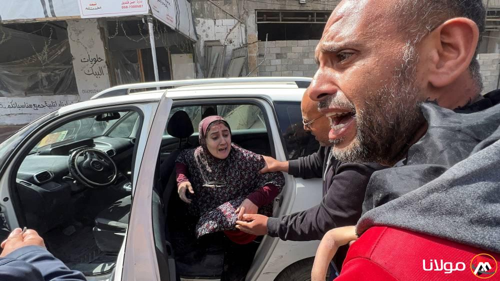 ضحايا وإصابات نتيجة غارة إسرائيلية على غزة