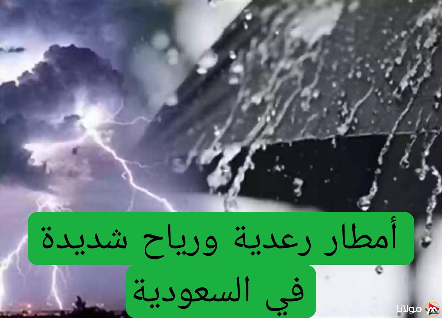 أمطار غزيرة وعواصف قوية: تحذيرات عاجلة للمسافرين خلال عطلة العيد في هذه المناطق بسبب الأحوال الجوية في بعض المدن السعودية.