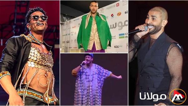 أزياء النجوم المدهشة: صدرية محمد رمضان الجديدة وفستان سعد لمجرد يثيران الجدل