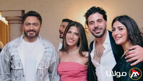 حفل خطوبة المونتير عمرو عاكف بحضور تامر حسني – لقطات مميزة