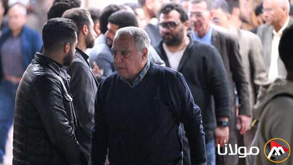 أشرف زكي، سليمان عيد، محمد العدل ونجوم السينما والدراما يشاركون في تعزية صلاح حسن