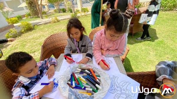 الهيئة العامة للكتاب تنظم ورش عمل للأطفال في مجالات الرسم والفنون التشكيلية والحرف اليدوية