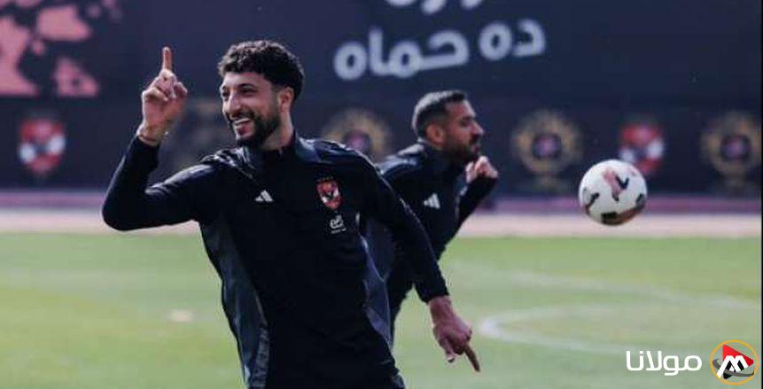 إبعاد وسام أبو علي وعبد الله وحمزة علاء عن مباراة الأهلي وصن داونز