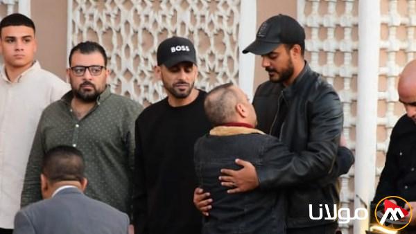 حمدي الميرغني يتلقى تعازي في وفاة خاله سليمان عيد