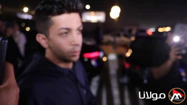 بعد أيام من زواجه، هشام جمال يشارك في مراسم العزاء للفنان سليمان عيد