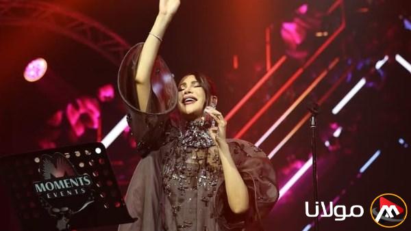 ألفين باب.. أميمة طالب تُبهج جمهورها في الحفل الغنائي بدبي