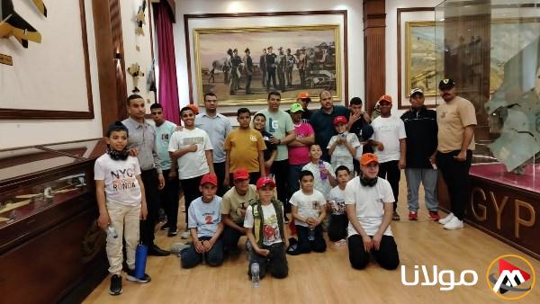 حافلة الفن تأخذ الأطفال ذوي الهمم في جولة بالمتحف الحربي احتفالًا بذكرى تحرير سيناء