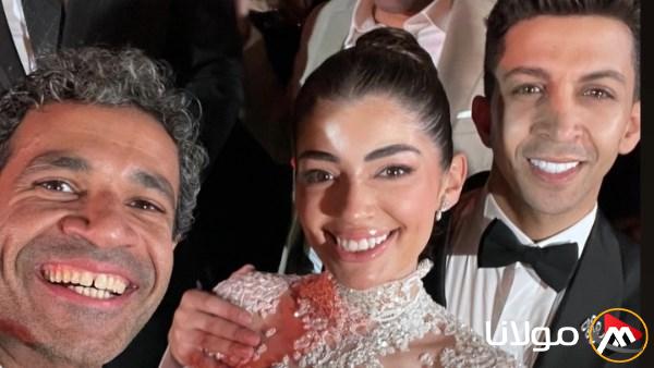 تهانينا للجميع .. صخر يبارك ليلى زاهر وهشام جمال بمناسبة زواجهما
