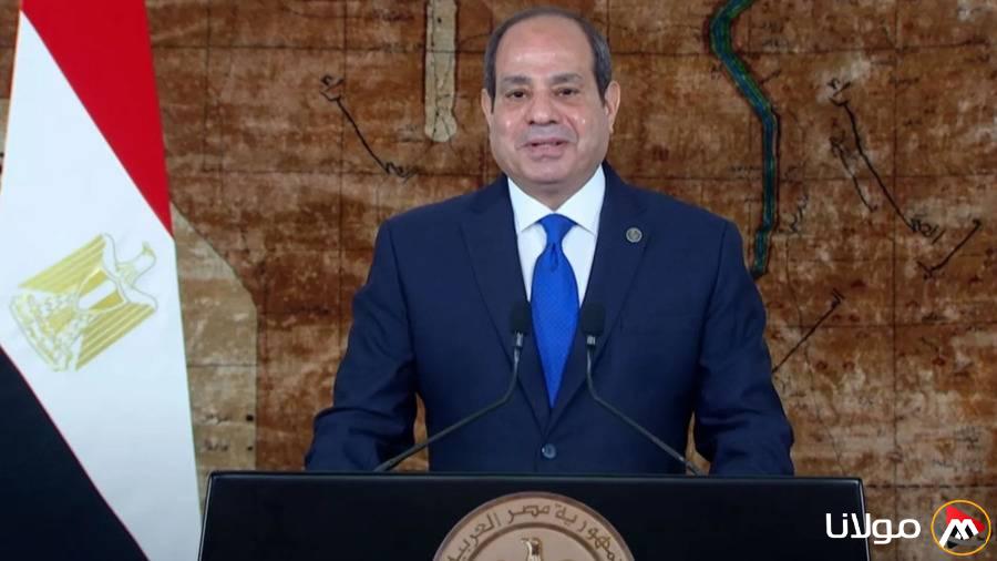 السيسي: مصر تمثل حصنًا قويًا ضد محاولات حل القضية الفلسطينية.