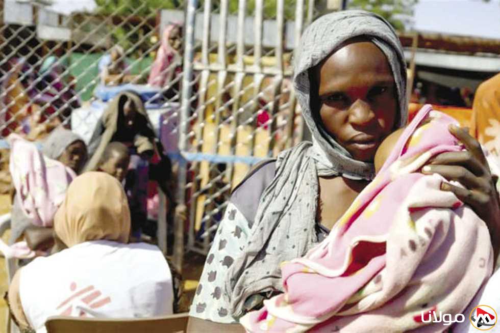 نساء وأطفال في العراء: معاناة السودانيين الفارين من الصراع في الفاشر