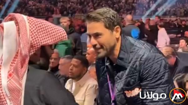 تركي آل الشيخ يُوجه رسالة مؤثرة لأحمد عز خلال مباراة ملاكمة ويُجدد ولاءه للنادي الأهلي ماذا قال؟