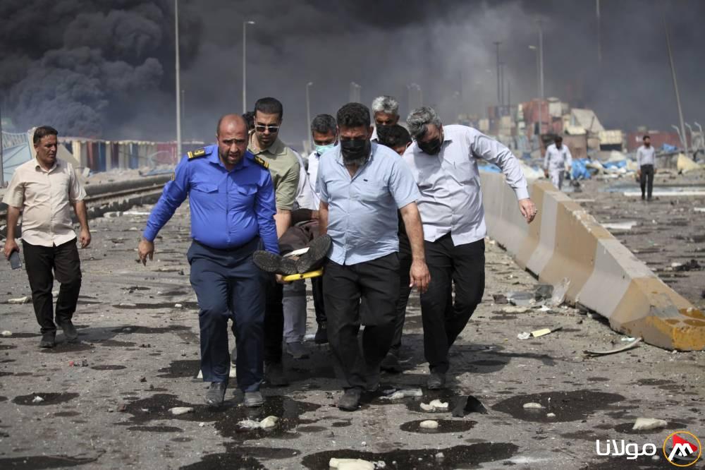 انفجار مرفأ في إيران يسفر عن 25 قتيلاً و800 جريح في مأساة مروعة