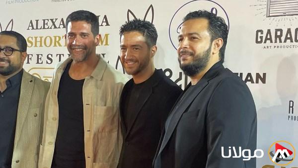 أحمد مالك وأحمد مجدي يتألقان في حفل افتتاح مهرجان الإسكندرية للفيلم القصير