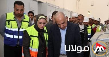 وزير الكهرباء يزور محولات رشيد لضمان إمدادات الطاقة لمشاريع التنمية الزراعية