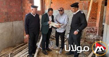 السلطات في مدينة 6 أكتوبر تلاحق 16 حالة بناء غير قانونية بالتعاون مع الشرطة