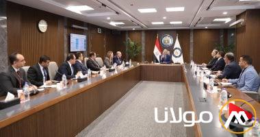 وزير البترول يجري مجموعة من الاجتماعات مع هيئة مكتب لجنة الطاقة في مجلس النواب.