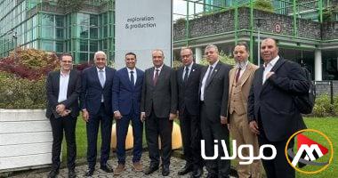 رؤساء “إيجاس” و”بتروبل” يشاركون في ورشة عمل شاملة بمقر “إيني” لمتابعة مستجدات حقل ظهر