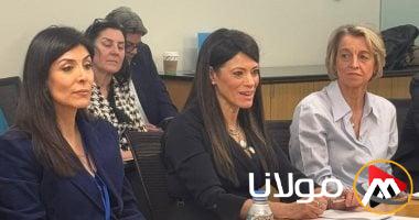 «المشاط» تشارك في مجموعة من الفعاليات لبحث مستقبل النمو العالمي.