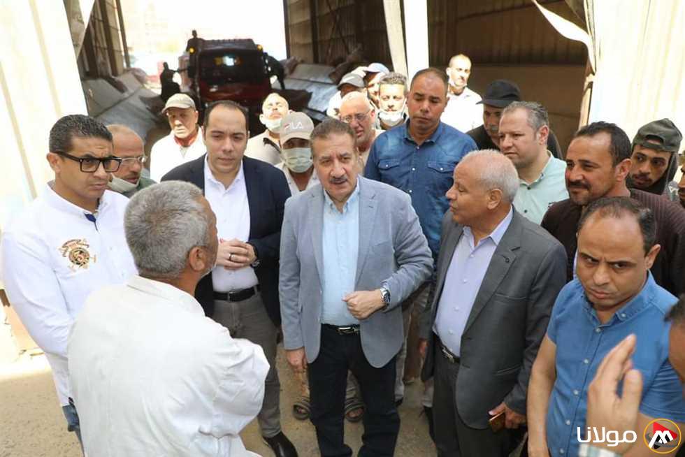 حصاد 18 ألف فدان من القمح في المنوفية واستمرار التوريد للصوامع