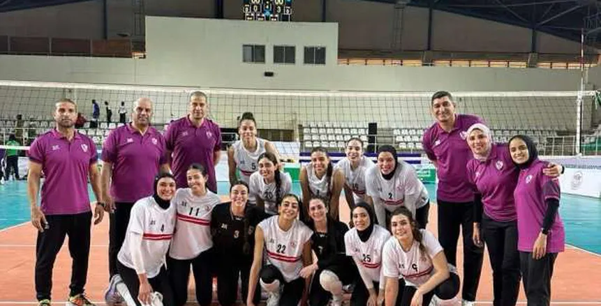 فريق “سيدات الزمالك” يهزم الأهلي بثلاثية ويتوج ببطولة أفريقيا للكرة الطائرة