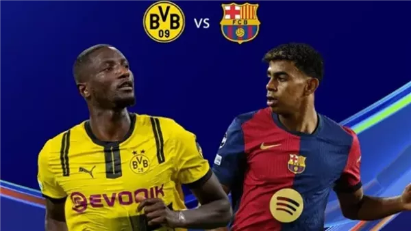 بث حي لمباراة برشلونة ضد دورتموند في دوري أبطال أوروبا حالياً (فيديو)