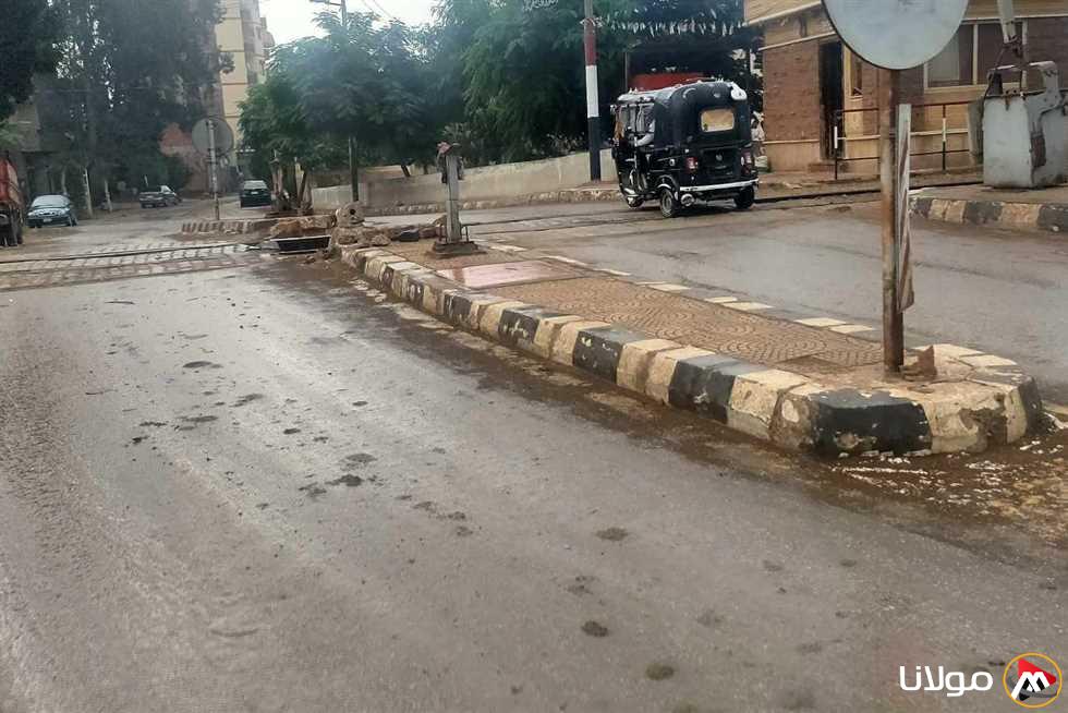 أمطار شديدة ب محافظة القليوبية ورفع حالة الاستنفار في جميع المناطق