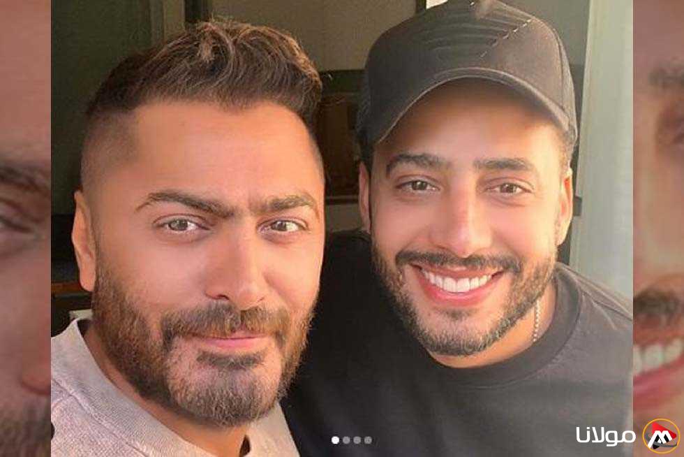 «من يزرع الحب ي reap الحب».. تامر حسني يرد على أقوال عصام السقا.