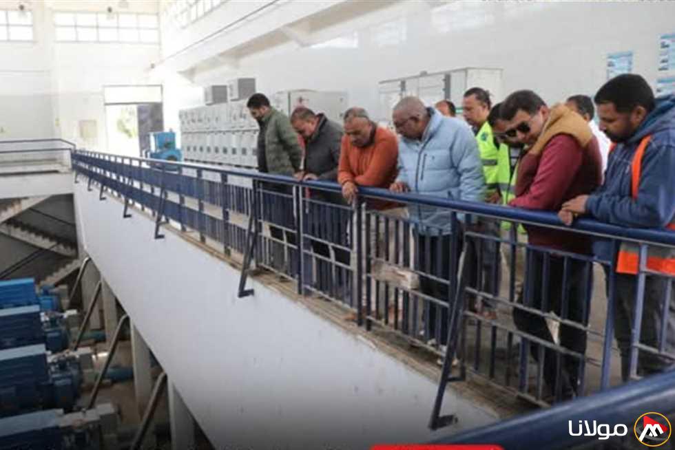 انقطاع مياه الشرب لمدة 12 ساعة في قرية برطباط بمغاغة بالمنيا لأعمال الصيانة