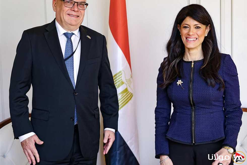 المشاط تلتقي بالسفير الجديد لمملكة السويد لبحث آفاق التعاون المشترك