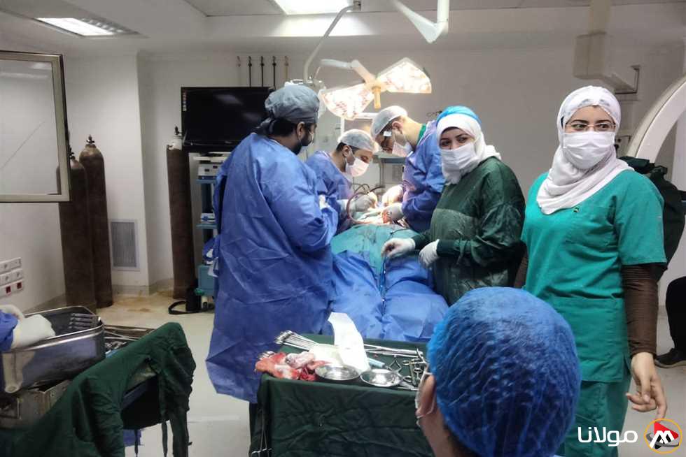م accomplishment في المجال الطبي: نجاح أول عملية جراحية دقيقة للعمود الفقري في مستشفى زفتى العام