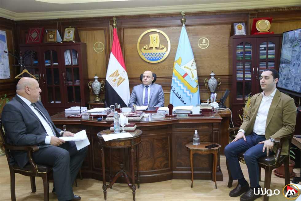 محافظ كفر الشيخ يناقش عدة قضايا مع أعضاء مجلسي النواب والشيوخ