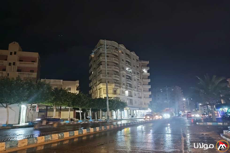 هطول أمطار غير متوقعة في مرسى مطروح مع انخفاض ملحوظ في درجات الحرارة