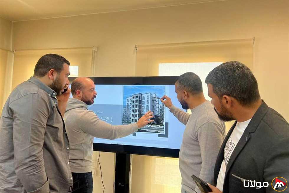 فريق الدعم الفني بوزارة الإسكان يزور مشروعات المبادرة الرئاسية في أكتوبر الجديدة