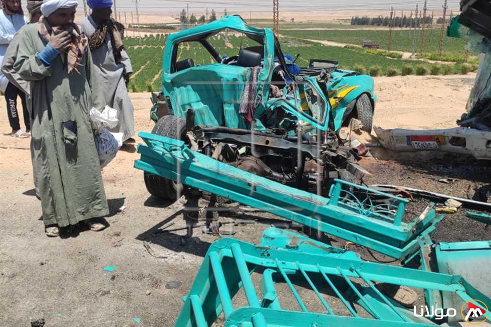 «بوابة مولانا» تكشف عن هوية الضحايا جراء حادث تصادم سيارتين في المنيا (التفاصيل)