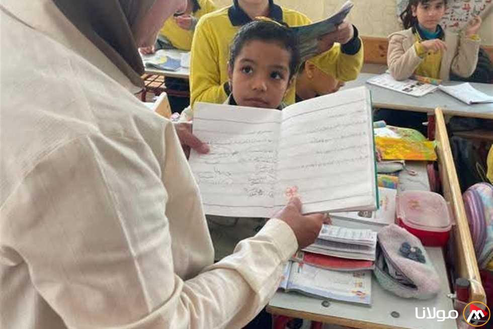 زيارة وكيل إدارة حدائق أكتوبر التعليمية لخمسة مدارس