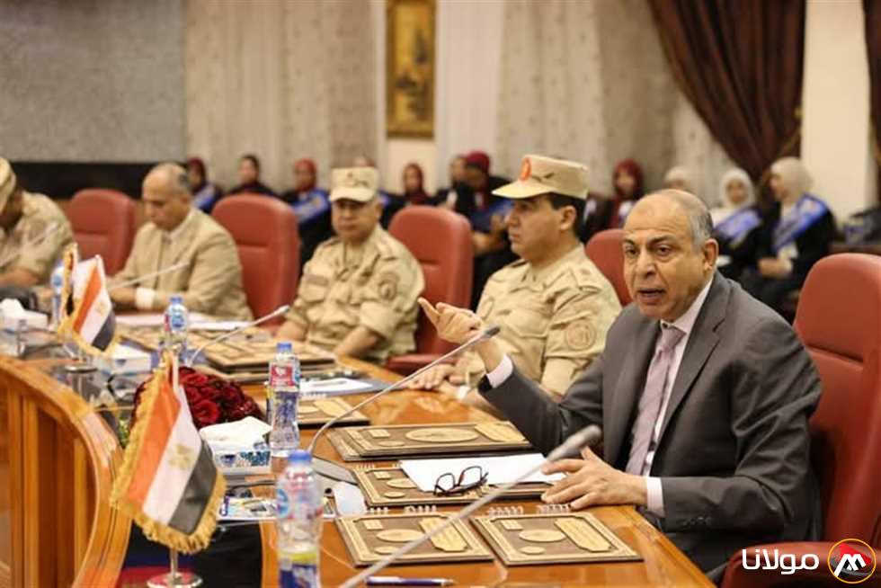 محافظ المنيا يشهد التدريبات العملية لمواجهة الأزمات والكوارث الطبيعية تحت عنوان صقر 148