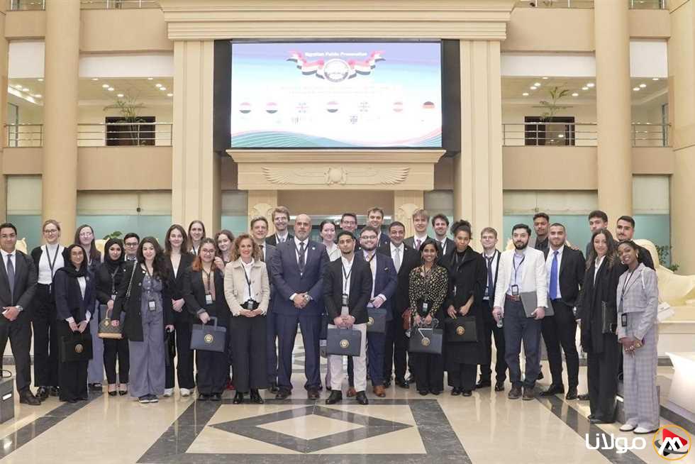 طلاب الجامعة الألمانية بالقاهرة يشاركون في النسخة الأولى لبرنامج النيابة العامة لتبادل الخبرات