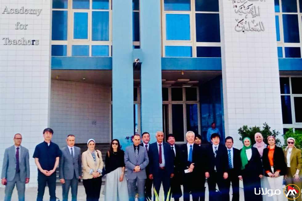 اقتراحات تعاون وتبادل خبرات: زيارة وفد مجلس التعليم من طوكيو للأكاديمية المهنية للمعلمين