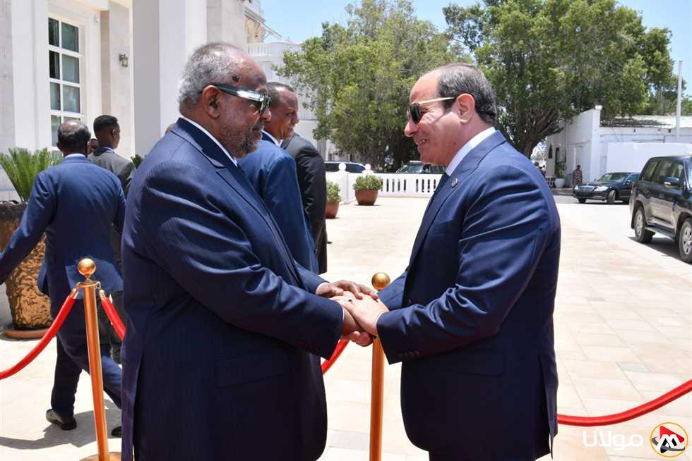 الرئيس السيسي يجتمع مع نظيره الجيبوتي لمناقشة الأوضاع في السودان وفلسطين
