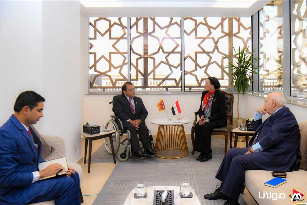 وزيرة البيئة: نعمل على تعزيز الشراكة بين مصر ونيبال في مجال التحول البيئي المستدام