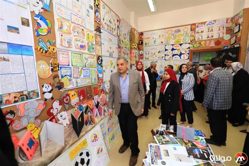 افتتاح المعارض السنوية لكلية التربية النوعية في جامعة كفر الشيخ لعام 2024-2025 برعاية رئيس الجامعة