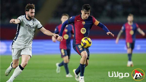 متابعة البث المباشر لمباراة برشلونة وبروسيا دورتموند في دوري الأبطال الأوروبي