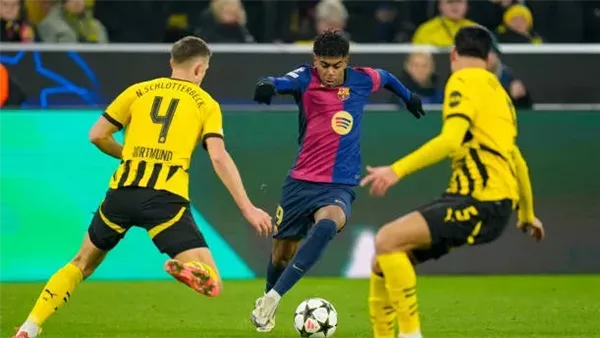 مشاهدة البث الحي لمباراة برشلونة ضد بوروسيا دورتموند في دوري أبطال أوروبا